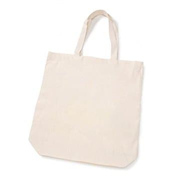 Darice Bulk Buy DIY Crafts Eco Tote 100 Percent Cotton 15 x 16 x 4 inches (20-Pack) 1180-50