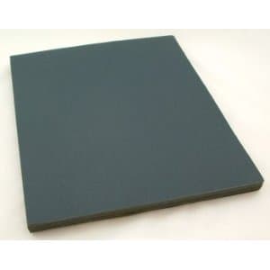 Industrial Grade 5 Pack Wet or Dry Sandpaper Sheets, Silicon Carbide, 9" By 11", 1000 Grit
