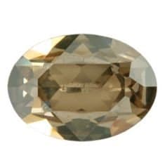 Swarovski 4120 Oval Fancy Stone Crystal Golden Shadow 18x13mm