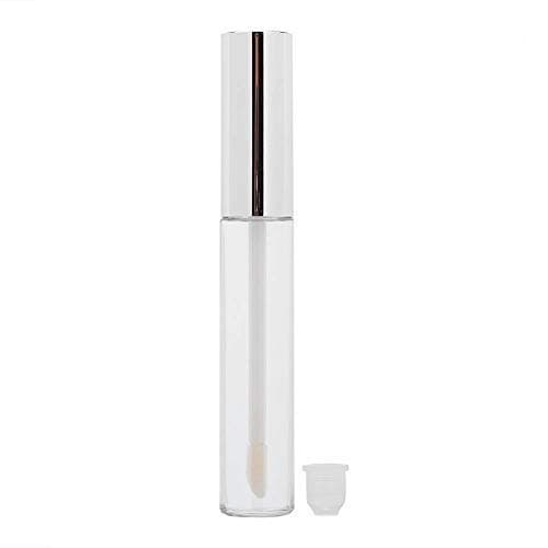 50pcs 10ml Empty Lip Gloss Tubes Containers, Refillable Lip Gloss Bottle DIY Empty Lip Oil Tube Container Makeup Tool for Lip Gloss Balm Cosmetic