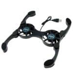 Compact Size Dual Fan Notebook USB Cooling Pad-Black