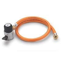 Weber Gas Adapter Kit for Q 100 / Q 1000, Go-Anywhere Gas and Performer Deluxe Barbecues – LPG Connection – Silver (8482)