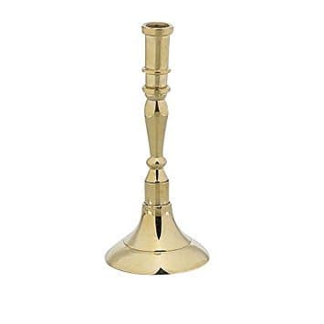 Iconsgr Christian Orthodox Bronze Candle Holder Candlestick (106b)