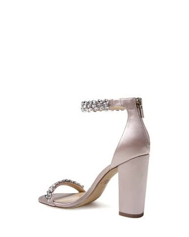 Jewel Badgley Mischka Mayra Ankle Strap Evening Shoe