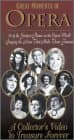 Great Moments In Opera 18 Of The Greatest Names In The Opera World Singing The Arias That Made Them Famous [Vhs]
