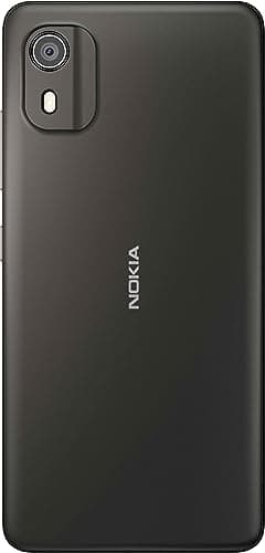 Nokia C02 5.45" Dual SIM Smartphone, Android 12 (Go edition) - 5MP Rear / 2MP Front Camera, Portrait Mode, 2GB RAM/32GB ROM, Tough build quality with IP52 Rating, 3000mAh battery - Charcoal