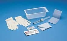 1 Each Single BARDIA Foley Insertion Tray without Catheter - Sterile Syringe 10ccWith BZK swabs BARD MEDICAL DIVISION 802110