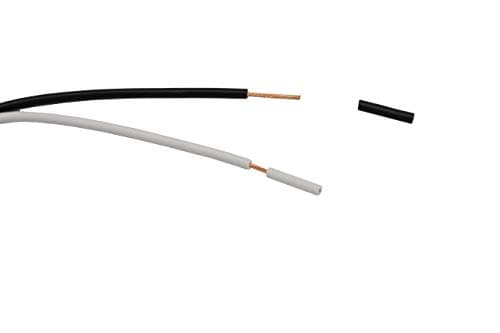 Creative Hobbies #SOCKETHW Candelabra Base Lamp Holder Light Socket, Keyless Phenolic, 6 Inch Wire Leads, Wholesale Pack of 5