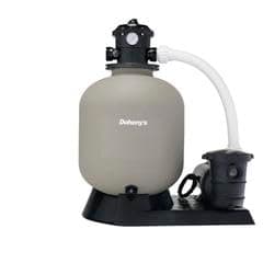 Doheny's Harris Pro Force Sand Filter Pump for Above Ground Pool, 19" Tank with 1 HP Pump