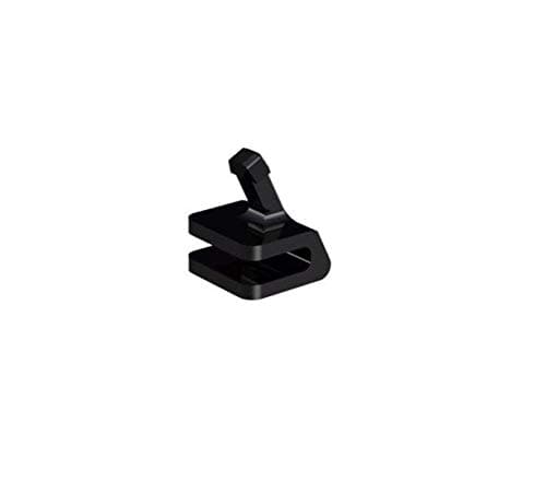 Binclips Repair clip/striker pin for Brabantia bin lid/Trash can lid (50/60L (36.5 Dia round lid with black lower rim))