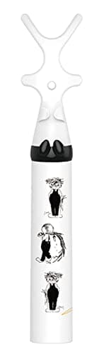 Signature-Adult Floss Holder-(White/Black)-Patented Design Awards Winning Product, Easy, Comfort & Effective, Works Perfectly with Reach Waxed Nylon Floss