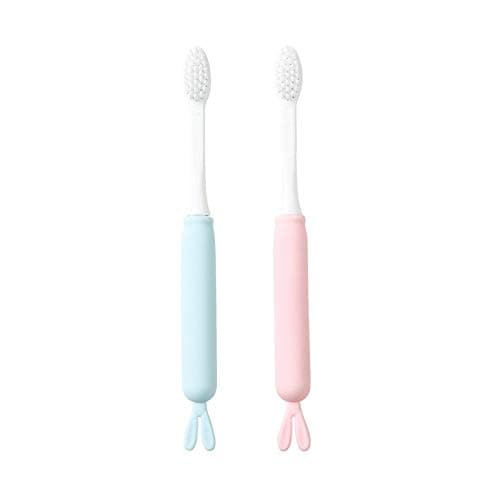 GIFYY Electric Toothbrush Silicone soft toothbrus Silicone fur Brush your teeth (Color : Hortel�)