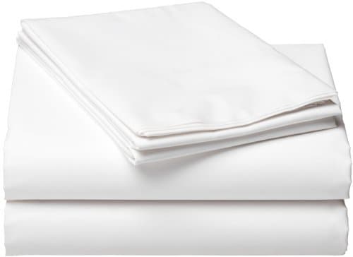 Luxury Silky & Soft , 4 Piece Full Size Sheet Set in 100 Percent Egyptian Cotton ,800 Tc , White Color