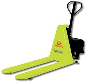 Manual High Rise Pallet Truck, Hfo2000, Cap. (Lbs.): 2200, Fork Size W X L: 21 X 45", Battery V-Ah: -, Charger V-A: -, Wt. (Lbs.): 231, Gt0420Vbc00-Pramac