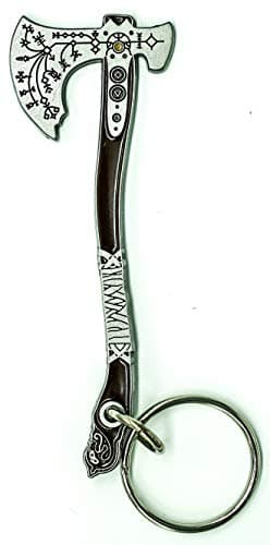 God of War 4 Kratos Leviathan Axe Bottle Opener Keychain
