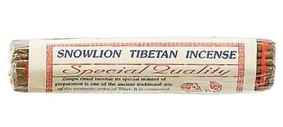 Snowlion Tibetan Incense - Zimpu Ritual Incense with Saffron - 45 Stick Bundle