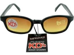 Original KD's Sunglasses Blue Buster Blue Blocking Amber Fade Lenses
