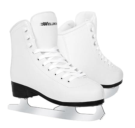 Ice Skates for Women, Adult Figure Skates for Men, Figure Skating Shoes with Velvety Lining for Indoor& Outdoor Rink,Ice Skates Size 5 6 7 8 9 10 11 and 2Y 3Y