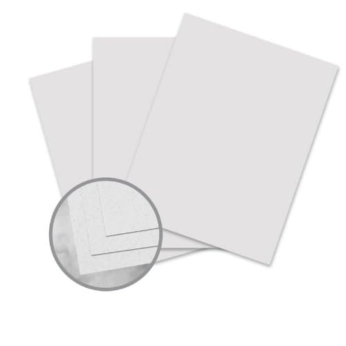 CLASSIC Linen Silverstone Card Stock - 8 1/2 x 11 in 80 lb Cover Linen 250 per Package