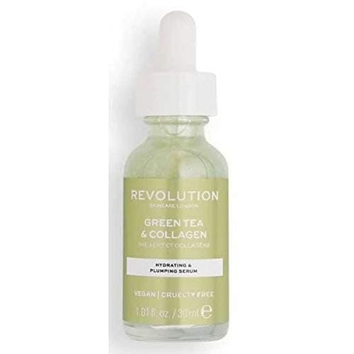 Revolution Skincare Green Tea & Collagen Serum,30ml (plumping, hydration)