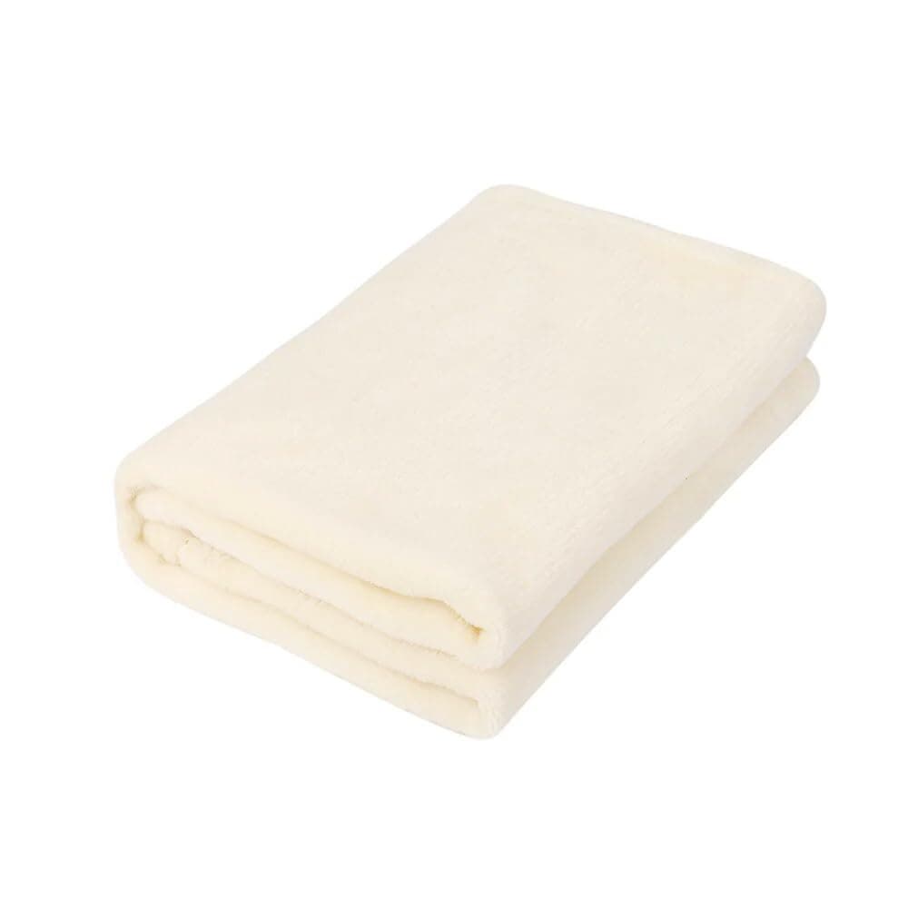 Microfiber Towel 70x140 cm Bath Towel Microfiber Soft, Durable and Light Weight (Off White)
