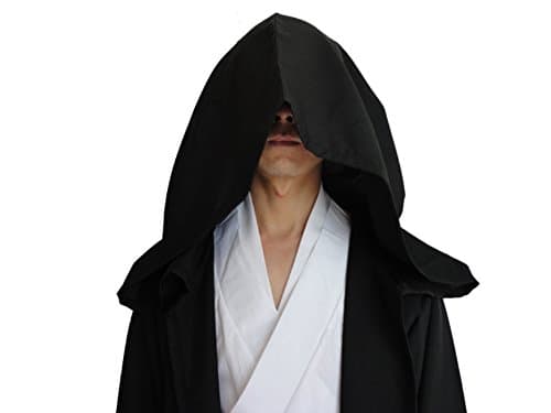 Men TUNIC Hooded Robe Cloak Knight Fancy Cool Cosplay Costume