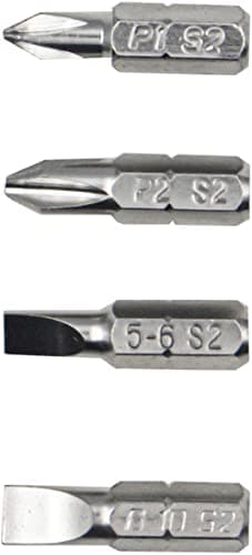 ALLWAY SD41 5-in-1 Composite Shockproof Screwdriver with 4 Bits