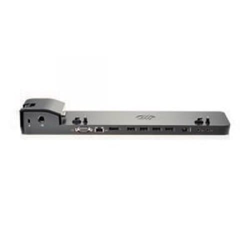 HEWLETT-PACKARD B9C87AA#ABA / ULTRASLIM DOCKING STATION 4 x USB Ports - Network (RJ-45) - VGA - DisplayPort