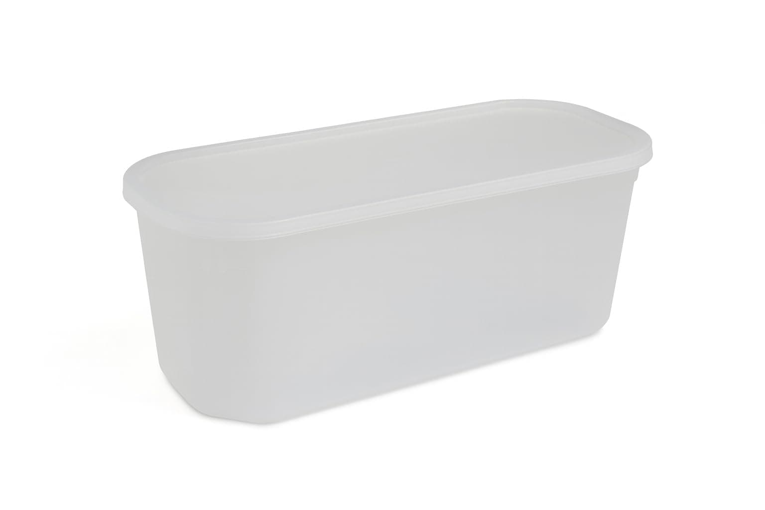 5 Litre Napoli Ice Cream Container/Rectangular storage container (40)