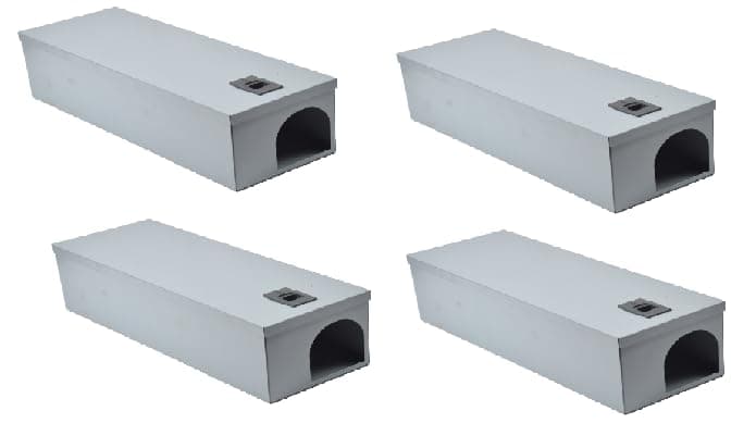 Rodent Bait Station Roda Box Rat Bait Station Powder Coated Mild Steel 100%