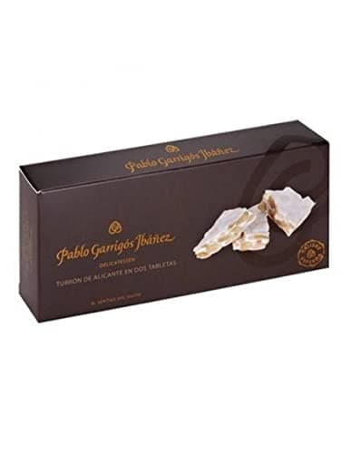 Turrón Assortment (Turrón de Alicante DOP and IGP Delicatessen 300g + Turrón de Jijona DOP and IGP Delicatessen 30Og + Turrón Toasted Egg Yolk Nougat 300g) by Pablo Garrigós