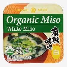 TWIN PACK! Hikari ORGANIC White Miso Paste - 2 tubs, 17.6 oz by Hikari Miso (Basic)