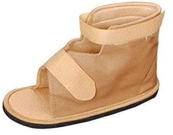 - MUBBA Cast Shoe for foot Plaster & Orthopedic ankle support Leg Plaster Cover adjustable Size (S)