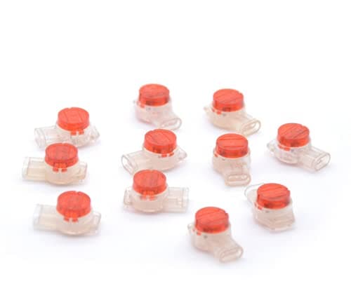 YOLISTIC(Pack of 200) K3/UR Splice Connector Wire to Wire