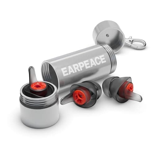 EarPeace PRO Ear Plugs - High Fidelity Earplugs for Concerts, Music, Motorcycles and Airplanes - Next Generation Noise Reduction for Performing Artists, Crew, Riders, Live Entertainment Professionals