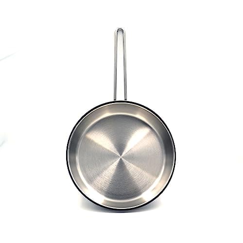 Frying Pan Stainless Steel (20 Cm=8 Inch=2 Quarts)