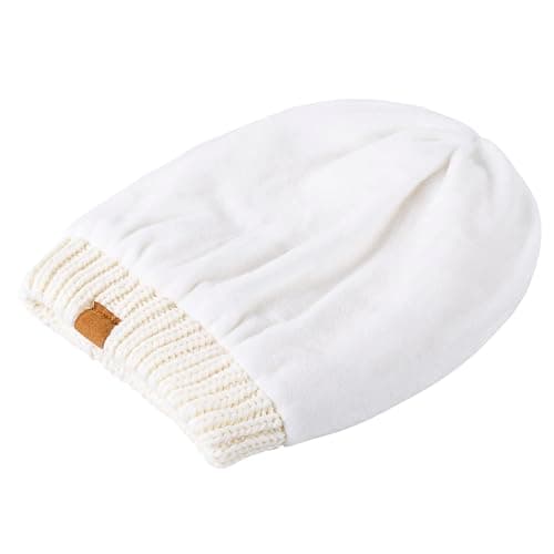 REDESS Slouchy Beanie Hat for Men and Women Winter Warm Chunky Soft Oversized Cable Knit Cap