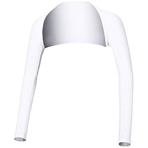 Golf Anti-UV Cooling Shawl, Arm Sleeve Sun Protection Clothing Comfortable, Breathable for Women, Outdoor Sports White
