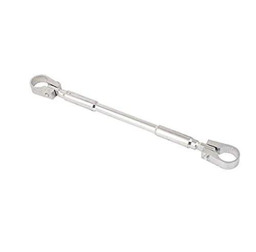 AOW Attractive Offer World Handlebar Cross Bar Steering Wheel Strength Lever Bar (Silver) Universal for All Bikes
