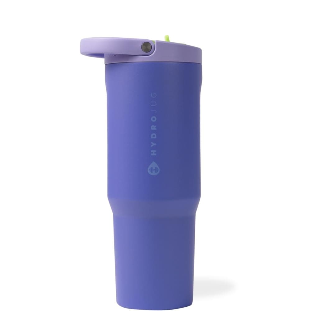 Sport - Stainless Steel Tumbler with Straw, Vacuum Insulated, 32oz Leakproof Water Bottle, Ergonomic Design, Reusable, Dishwasher Safe, Rubber Base, Durable for Gym or Outdoors, Lime Rickey