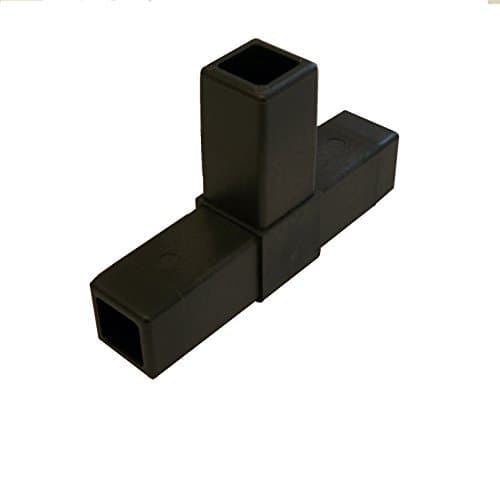 3-Way Aluminum Extrusion Assembly Connector. Plastic Composite Coupler connectors