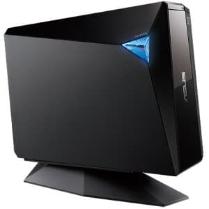 ASUS External 12X Blu-Ray Burner with USB 3.0 BW-12D1S-U/BLK/G Black