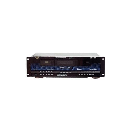 PYLE PRO PT649D Dual Cassette Deck