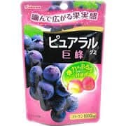 Kabaya Japan Pureral Juicy Fruity Gummy 50g + 1500mg Collagen - Grape x 2 bags