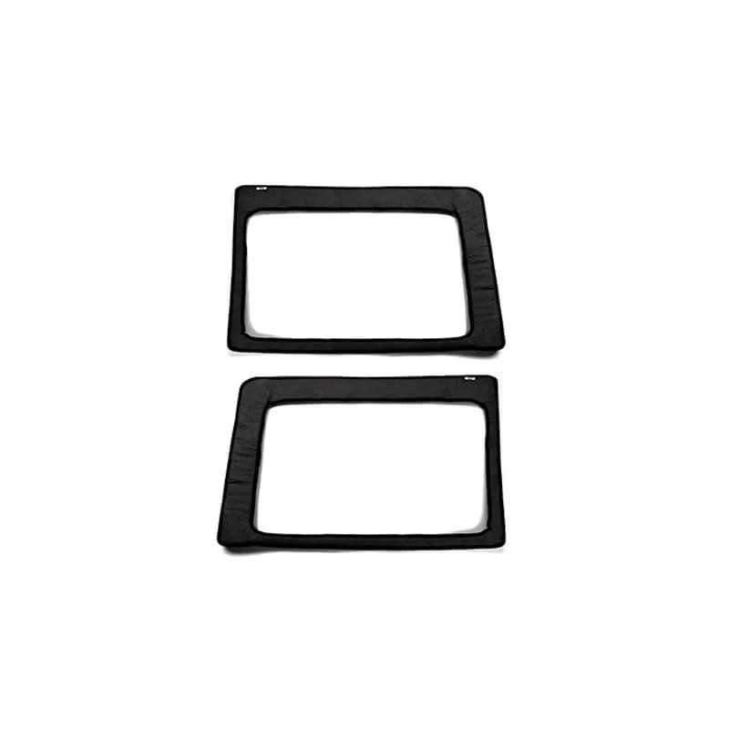 Heat Insulation Cotton Pad ，Compatible For Jeep Wrangler JK 2012-2017 Headliner Roof And Rear Window Insulation Kit 2 4 Doors(Black Rear Window)
