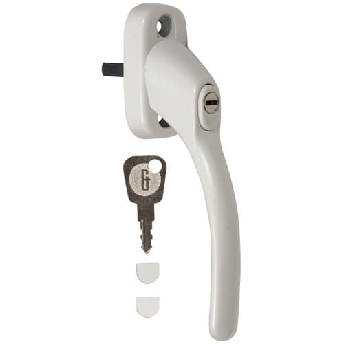 Fab & Fix Tilt & Turn Locking Window Handle (White)
