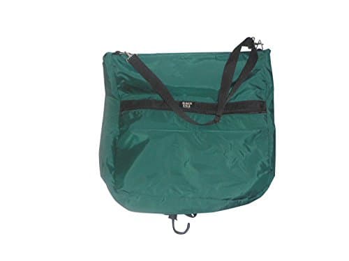 Garment Bags Dress Length Nylon;46 inch Length Carry On Bag Made in USA. (Green)