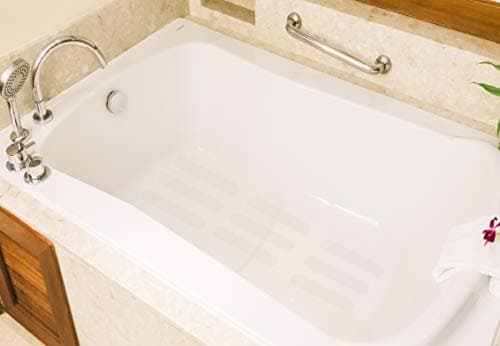 EdenProducts Clear Bathtub Stickers Non Slip For Shower And Tub, Traction Treads Strips, 2 Inch x 20 Feet (240 Inch) Roll, Prevents Slipping, PVC Free, Easy Installation