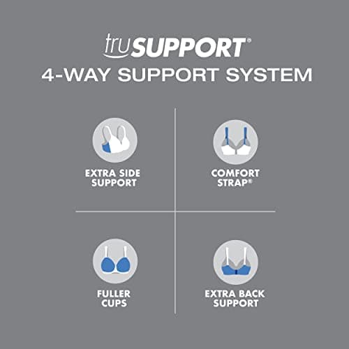 Playtex Women's 18 Hour Sensational Sleek Wirefree Bra Bras (Pack of 1)