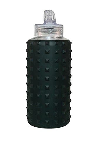 Apana 20oz Pyramid Spike Bottle-Black